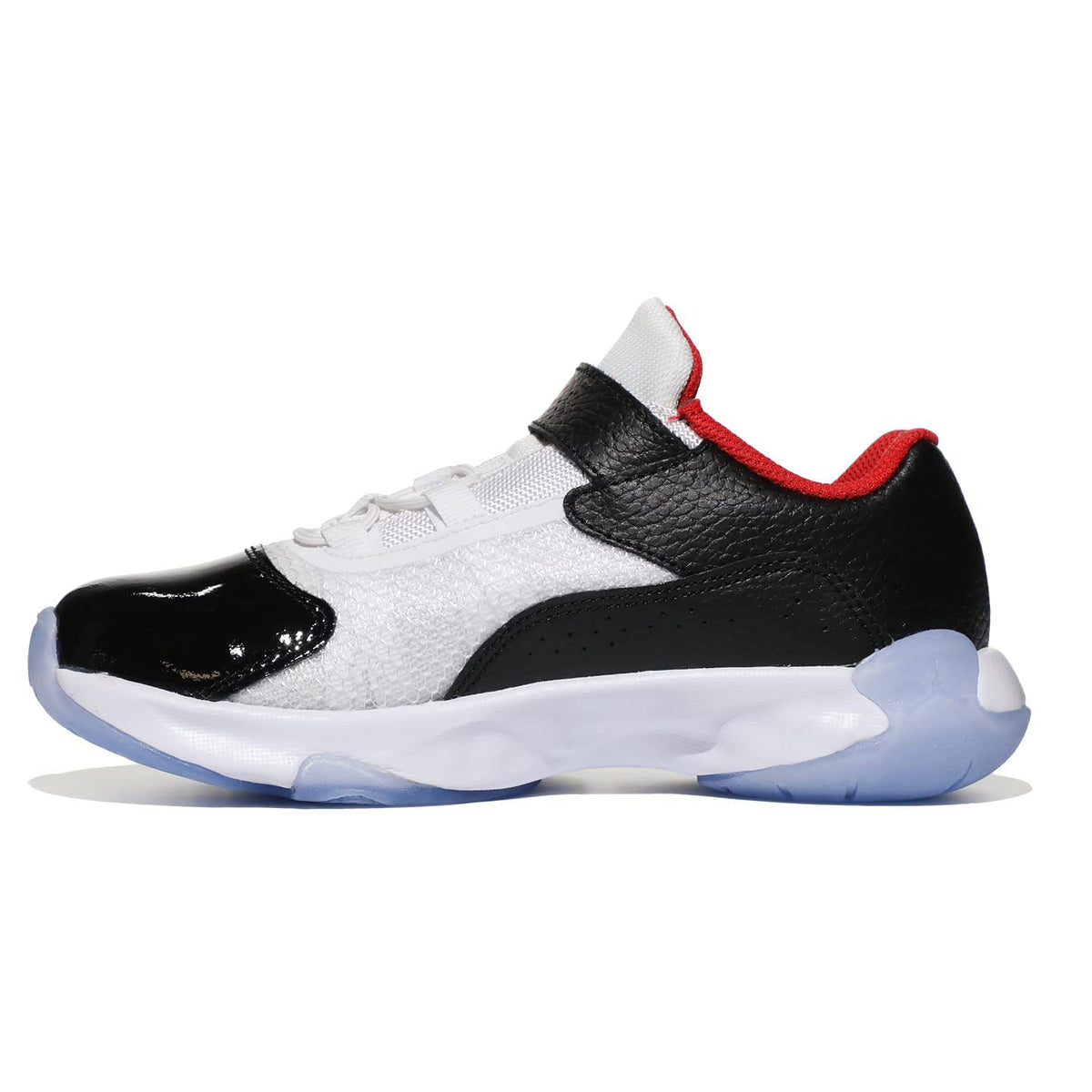 Jordan 11 CMFT Low (Little Kid) White/University Red/Black 2 Little Kid M