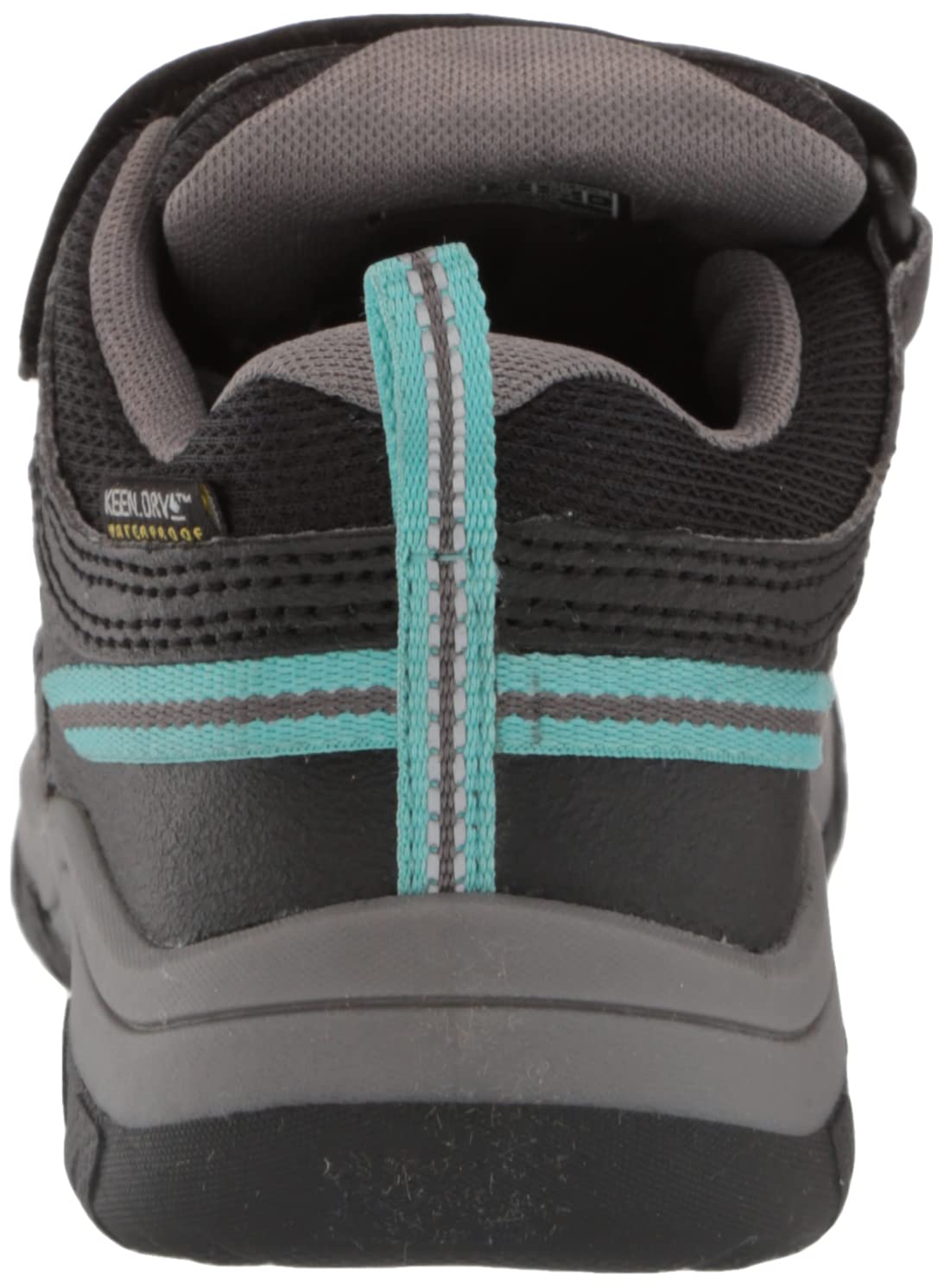 KEEN Unisex-Child Targhee Low Height Waterproof Hiking Shoe 11 Little Kid Black/Star White