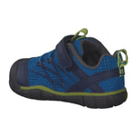 KEEN Kids' Chandler CNX Comfortable Sneakers, Brilliant Blue/Blue Depths, 4 Big Kid