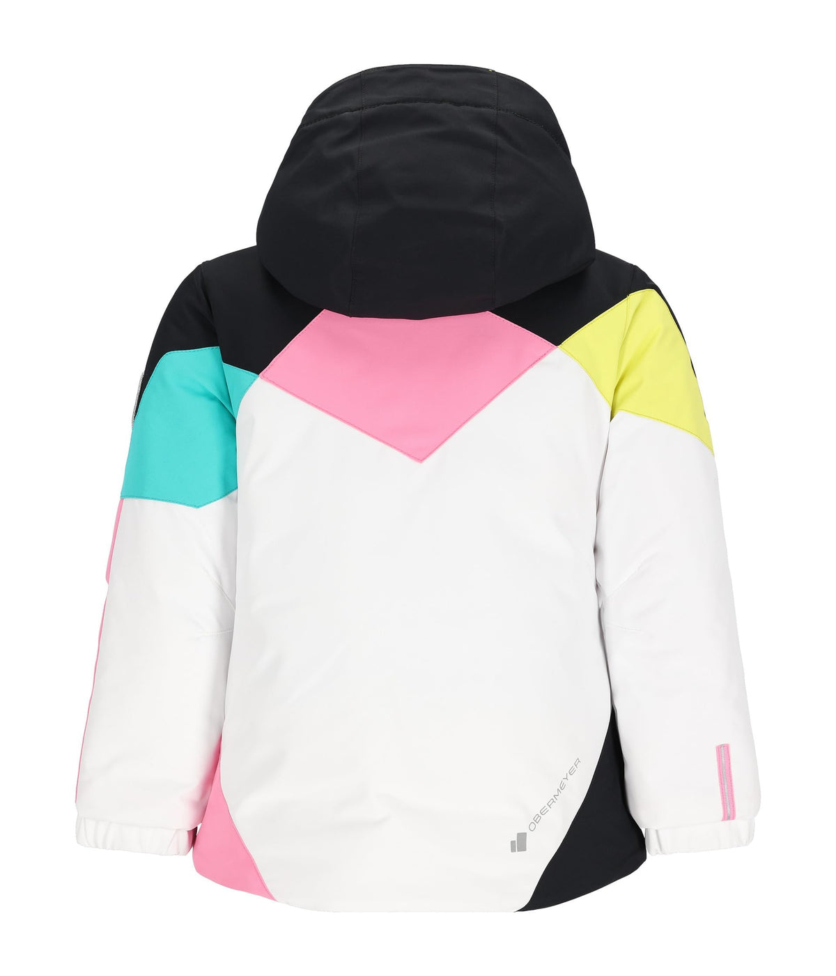 Obermeyer Girl's Lissa Jacket (Toddler/Little Kids/Big Kids) White 6 Little Kid