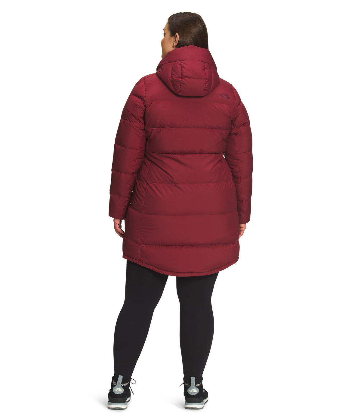 THE NORTH FACE Women's Metropolis Insulated Parka (Standard and Plus Size), Cordovan, 1X