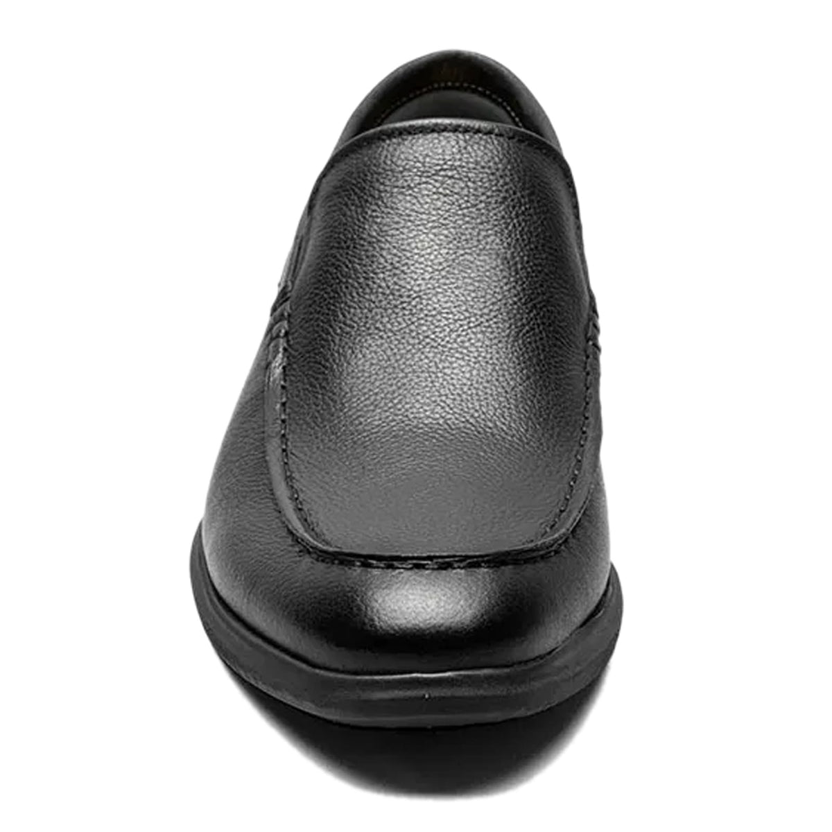 Florsheim Hamptons Moc Toe Venetian Loafer Black Smooth 14 M (D)
