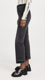 AG Adriano Goldschmied Women's Kinsley High Rise Pop Crop Jeans, 10 Years Bonfire, 30