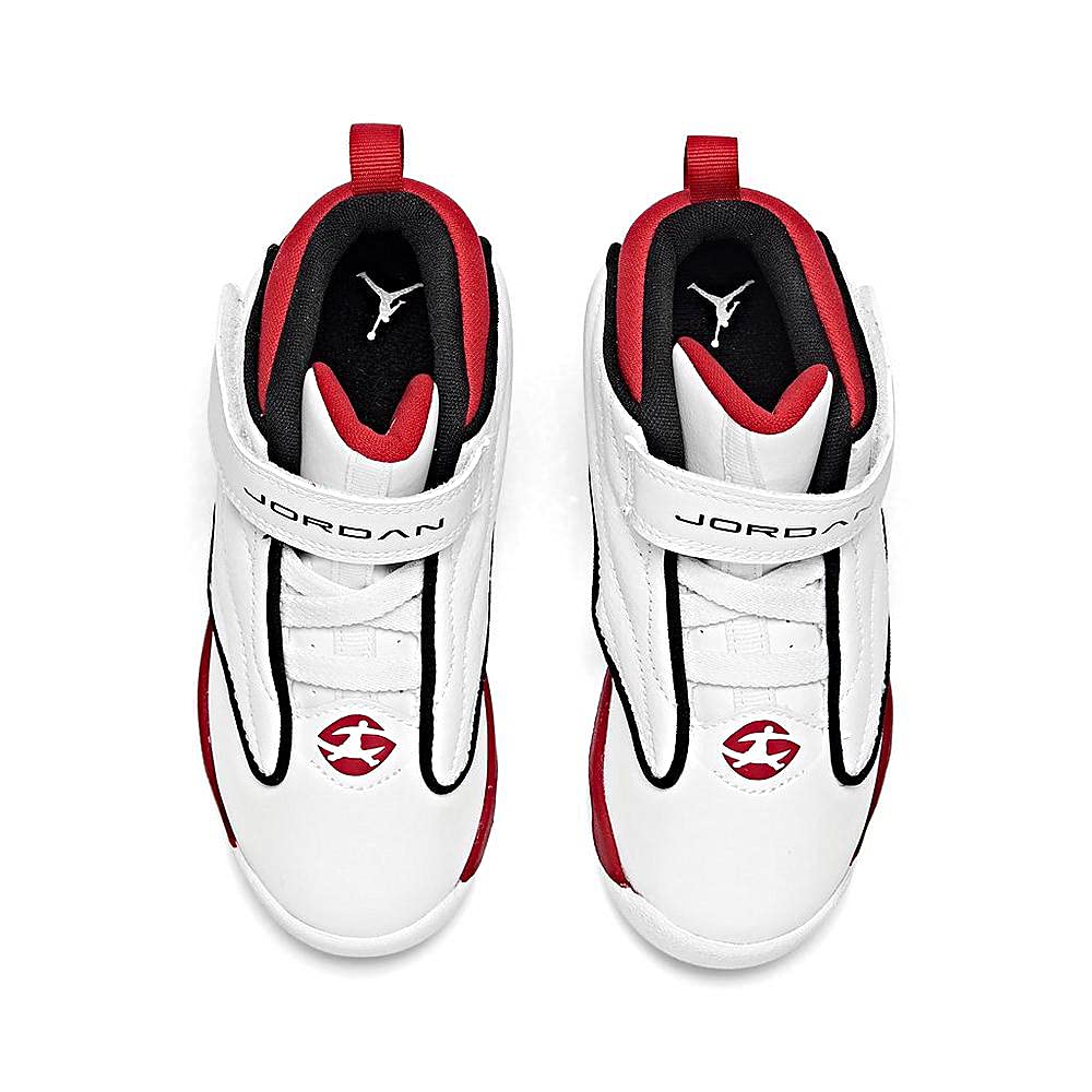 Jordan Pro Strong (Infant/Toddler) White/Black/Gym Red 6 Toddler M