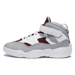 Jordan Jumpman Trey Two (Little Kid) White/White/Cherrywood Red/Light Steel Grey 2 Little Kid M