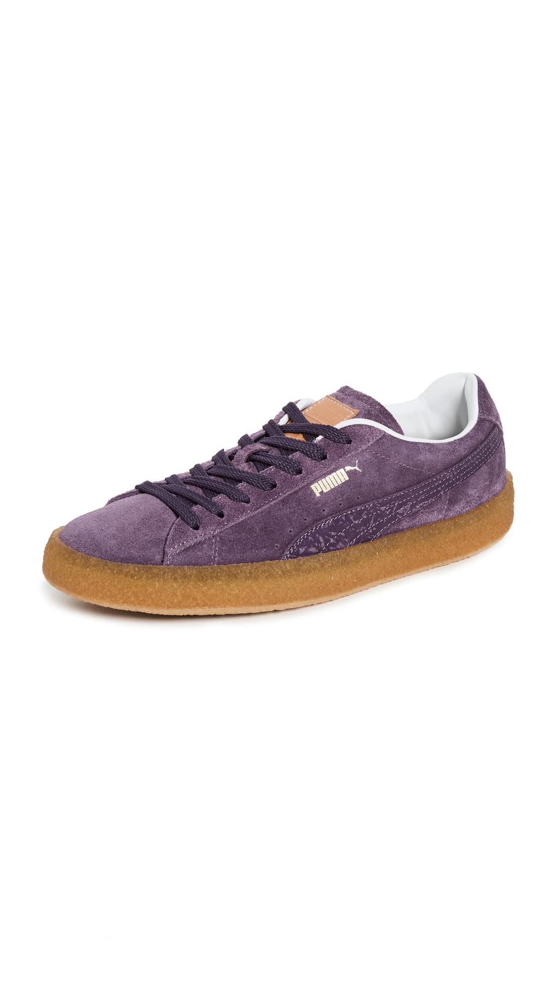PUMA Select Men's Suede Crepe SC Sneakers, Sweet Grape/Plum Purple/White, 8.5 Medium US