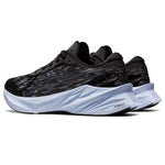 ASICS Women's NOVABLAST 3 Running Shoes, 5.5, Black/Sheet Rock