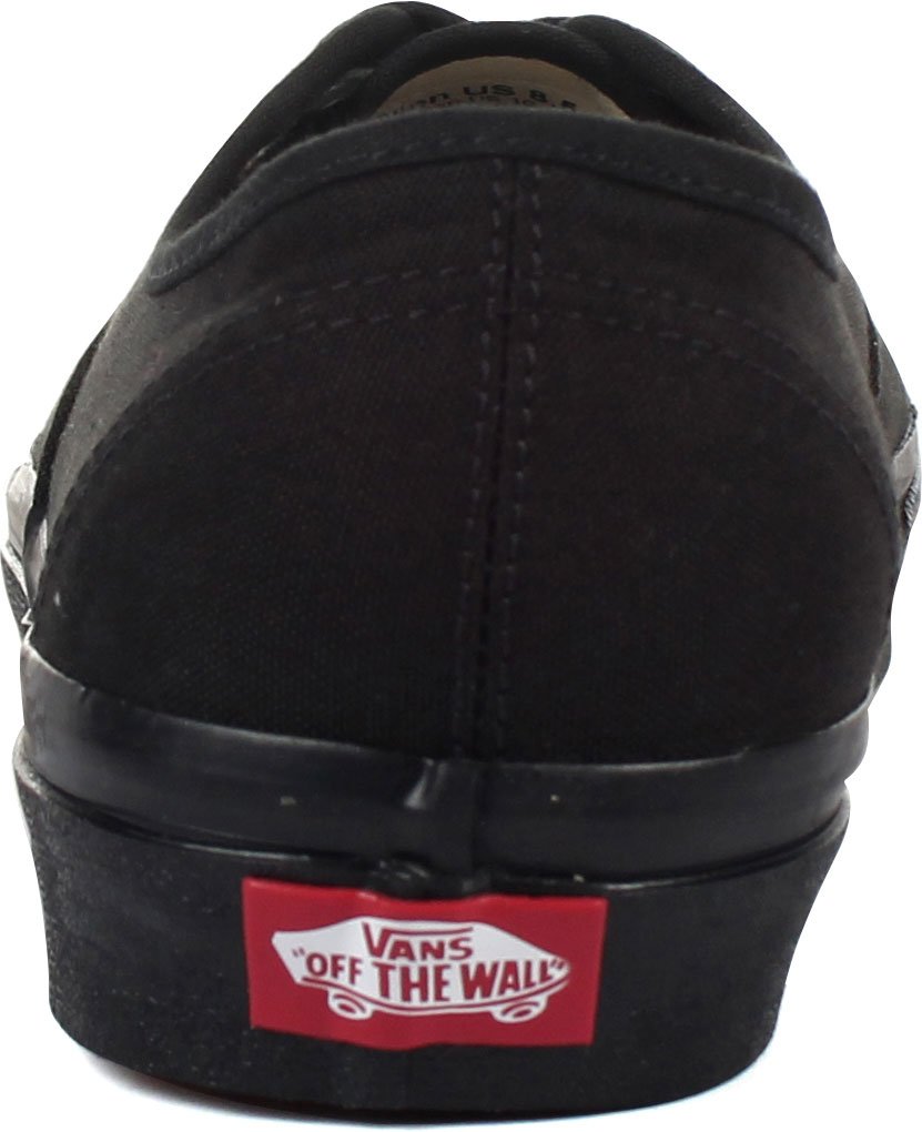 Vans Authentic Skate Shoes Black/Black 5.5 Women/4 Men