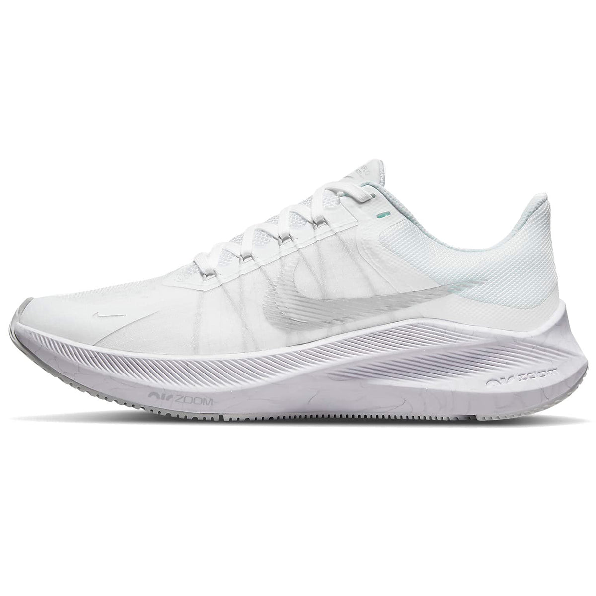 Nike Women's Winflo 8 Shoes, White/Pure Platinum/Summit, 10