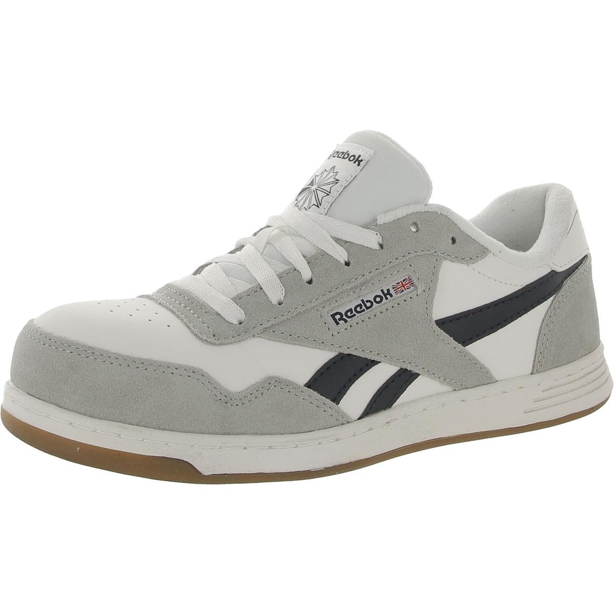 Reebok Work Men's Club MEMT Work Grey and Navy Composite Toe Shoe