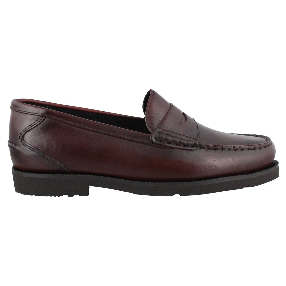 Rockport Men's Modern Prep Penny Loafer Burgundy, 10 W US, 10 W US
