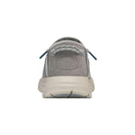 HEYDUDE Sirocco Dual Knit Light Grey Size 9 | Men's Shoes | Men's Casual Sneakers | Comfortable & Light-Weight