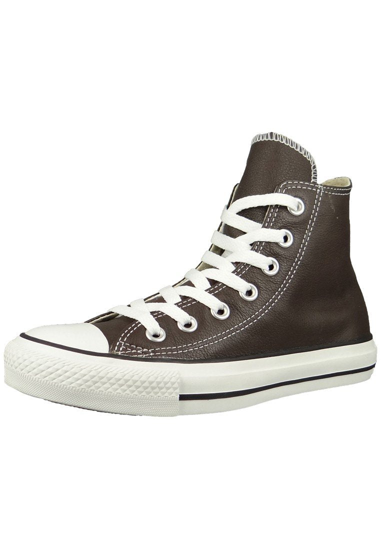 Converse Womens Leather Chocolate Hi - 8.5M