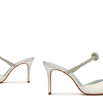 SCHUTZ Women's Pearl Pumps, White, 8.5 Medium US