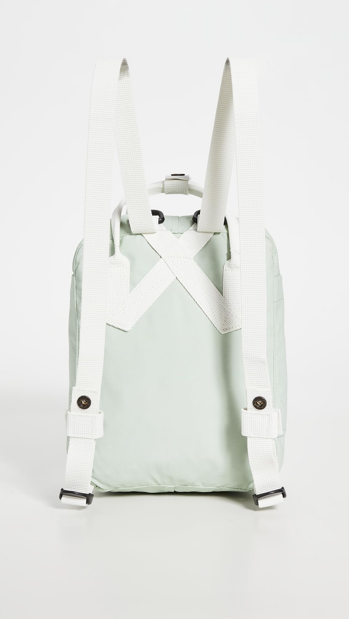 Fjallraven Women's Kanken Mini Backpack, Mint Green/Cool White, One Size