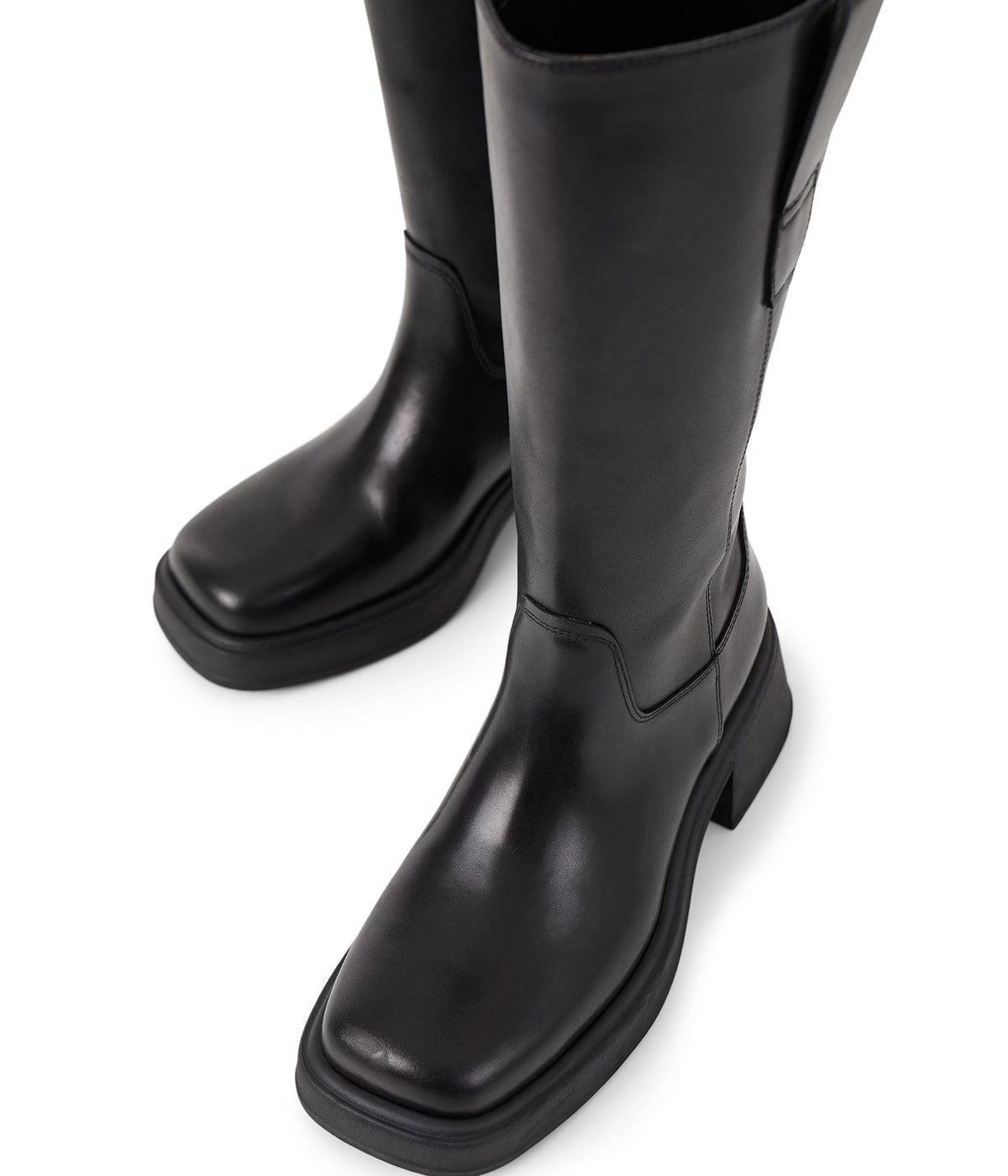Vagabond Shoemakers Dorah Leather Riding Boot Black EU 37 (US Women's 7) M