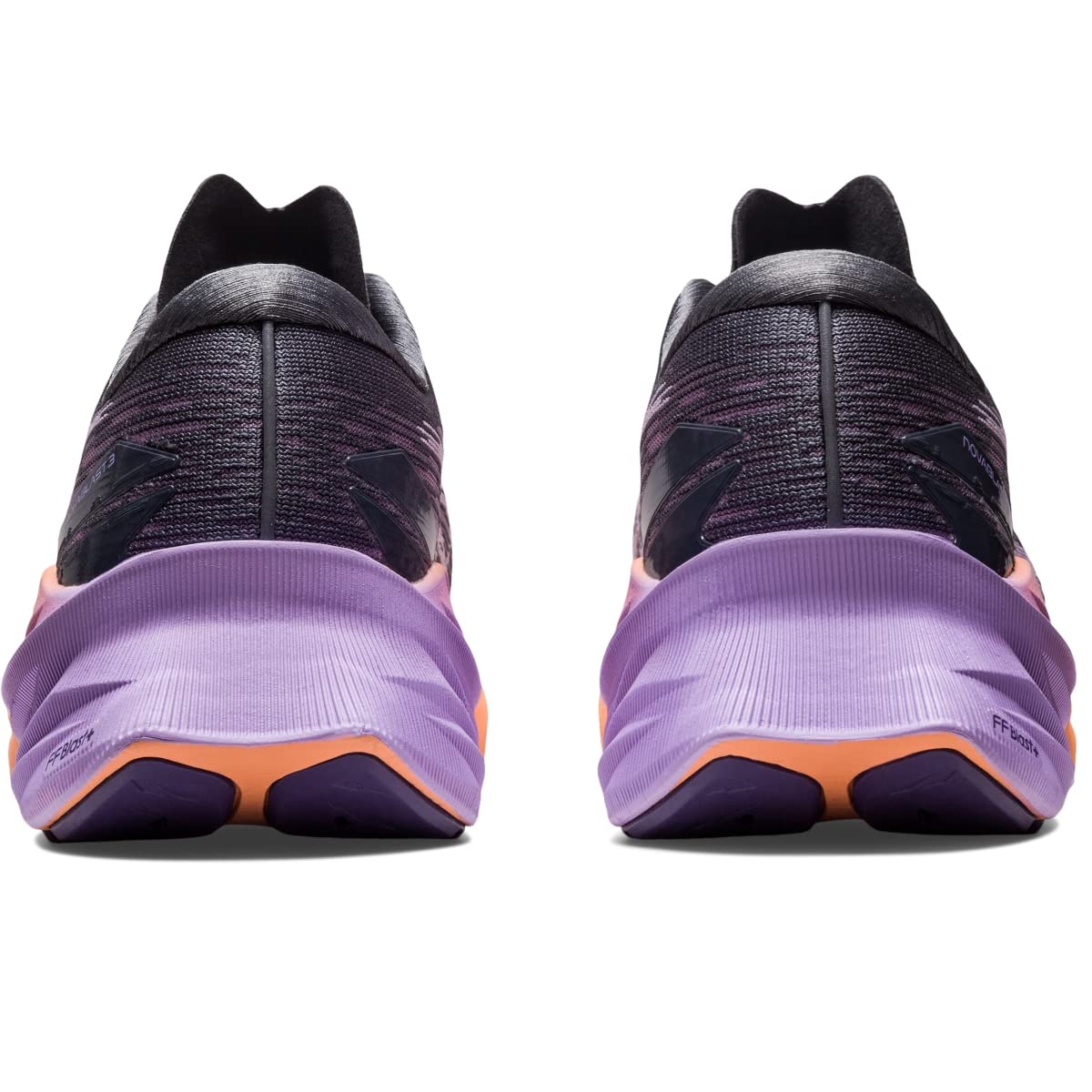 ASICS Women's NOVABLAST 3 Running Shoes, 11.5, Metropolis/Dusk Violet