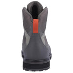 Simms Tributary Rubber Sole Wading Boots for Men and Women - Rugged Fishing Shoes with Ankle Support and Traction Control - Basalt - 6