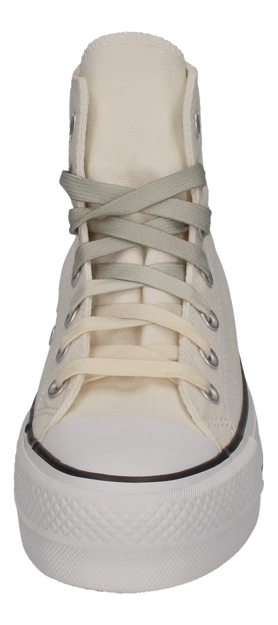 Converse Unisex Chuck Taylor All Star High Top Platform Sneaker - Off White 8