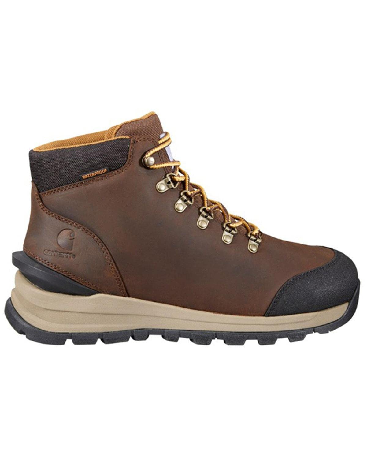 Carhartt Men's Gilmore Waterproof 5-inch Alloy Toe Work Hiker 10.5 Dark Brown