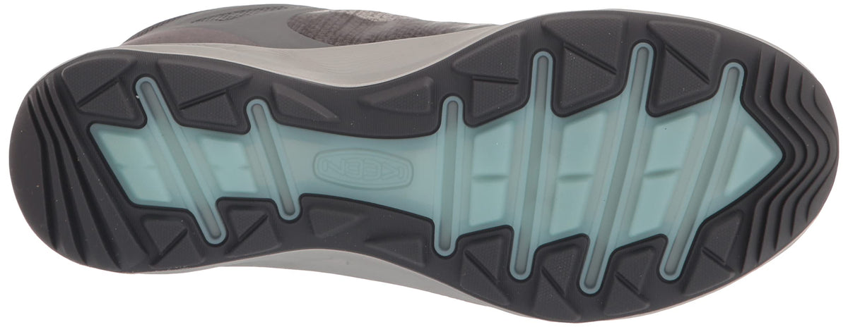 KEEN Women's Terradora Flex Low Height Waterproof Hiking Shoes, 9 US 9.5 Steel Grey/Cloud Blue