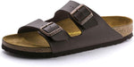Birkenstock Women's Arizona Double Buckle Cork Sandals Brown Size 43