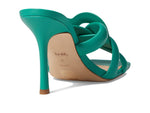 Coach Kellie Leather Sandal Bright Green 6.5 B (M)