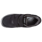 Propet Women's Matilda Strap Sneaker, Black/Grey, 06 B US