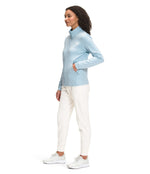 THE NORTH FACE Women's Canyonlands Full Zip Sweatshirt (Standard and Plus Size), Beta Blue Heather, X-Small