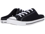 Converse Chuck Taylor All Star Dainty Mule Slip-On Black/Black/White 1 7 B (M)