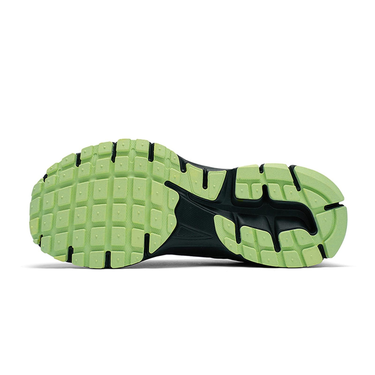 Sadmon Men's Trail Running Shoes - Breathable, Slip-Resistant Hiking Sneaker with Arch Support and Shock Absorption 43 Black/Green