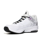 Jordan Girl's Max Aura 3 DIY (Big Kid) White/Black/Hyper Violet/University Blue 5 Big Kid M