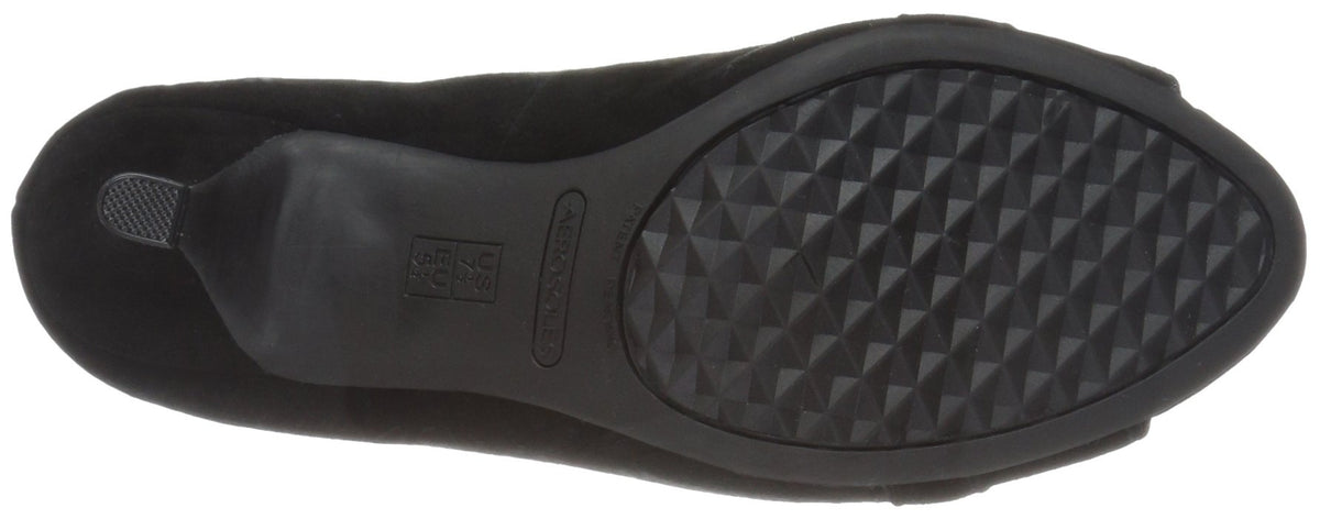 Aerosoles Women's Made of Honor Dress Pump 5.5 Black Suede