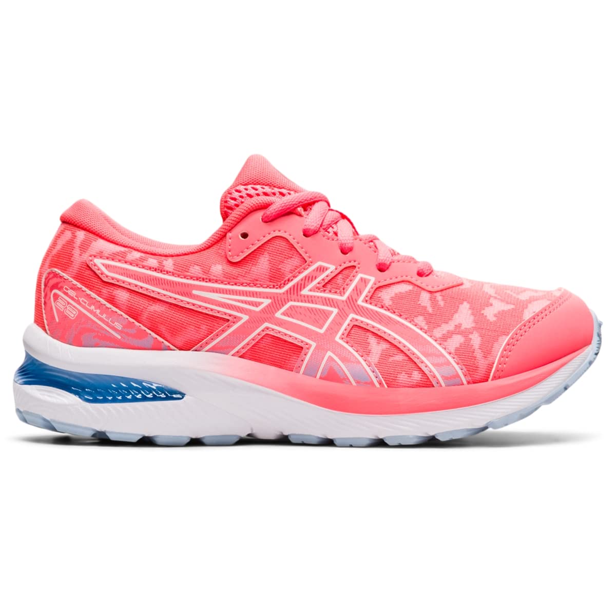 ASICS Girl's Gel-Cumulus 23 GS (Little Kid/Big Kid) Blazing Coral/White 3 Little Kid M