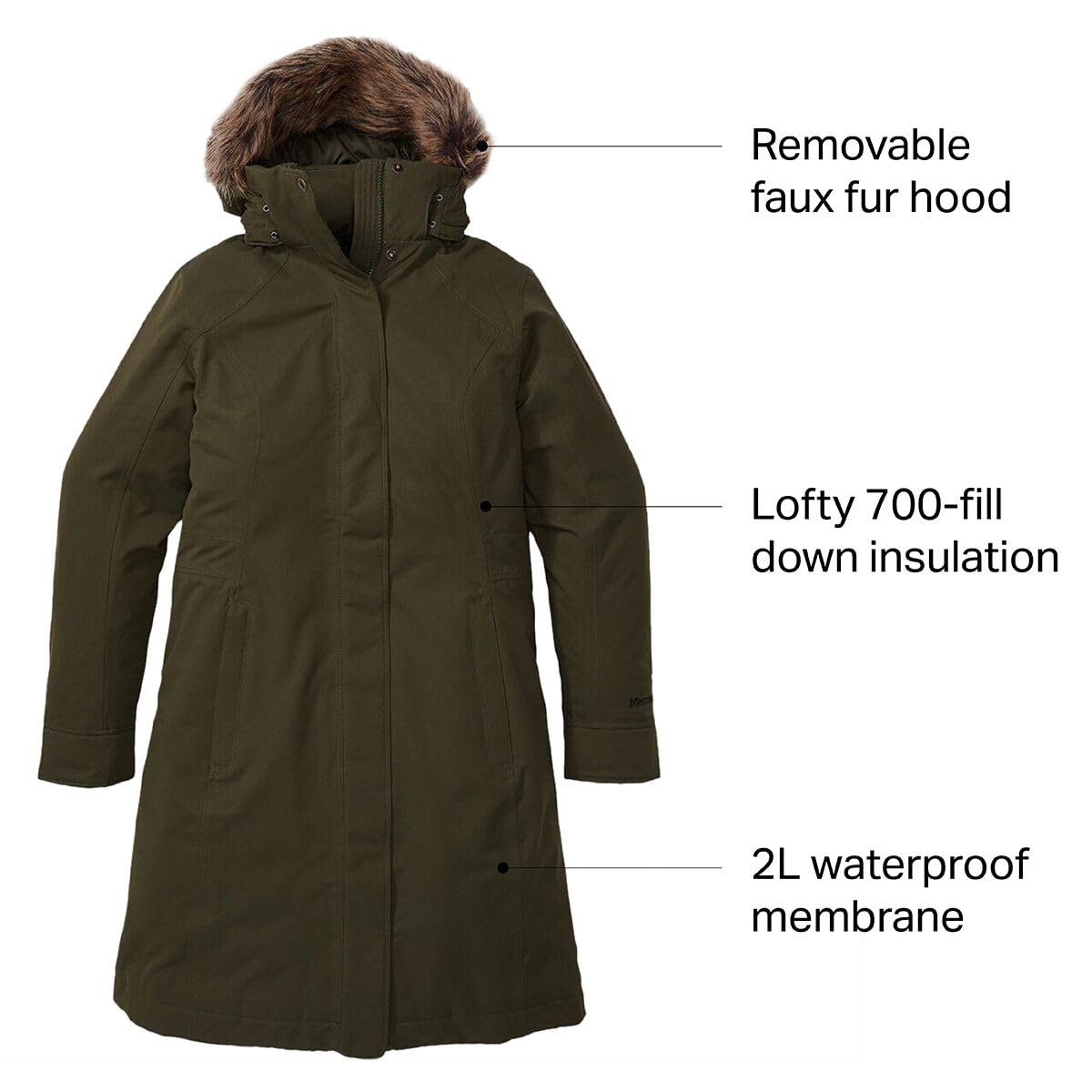 MARMOT Chelsea Coat Nori SM