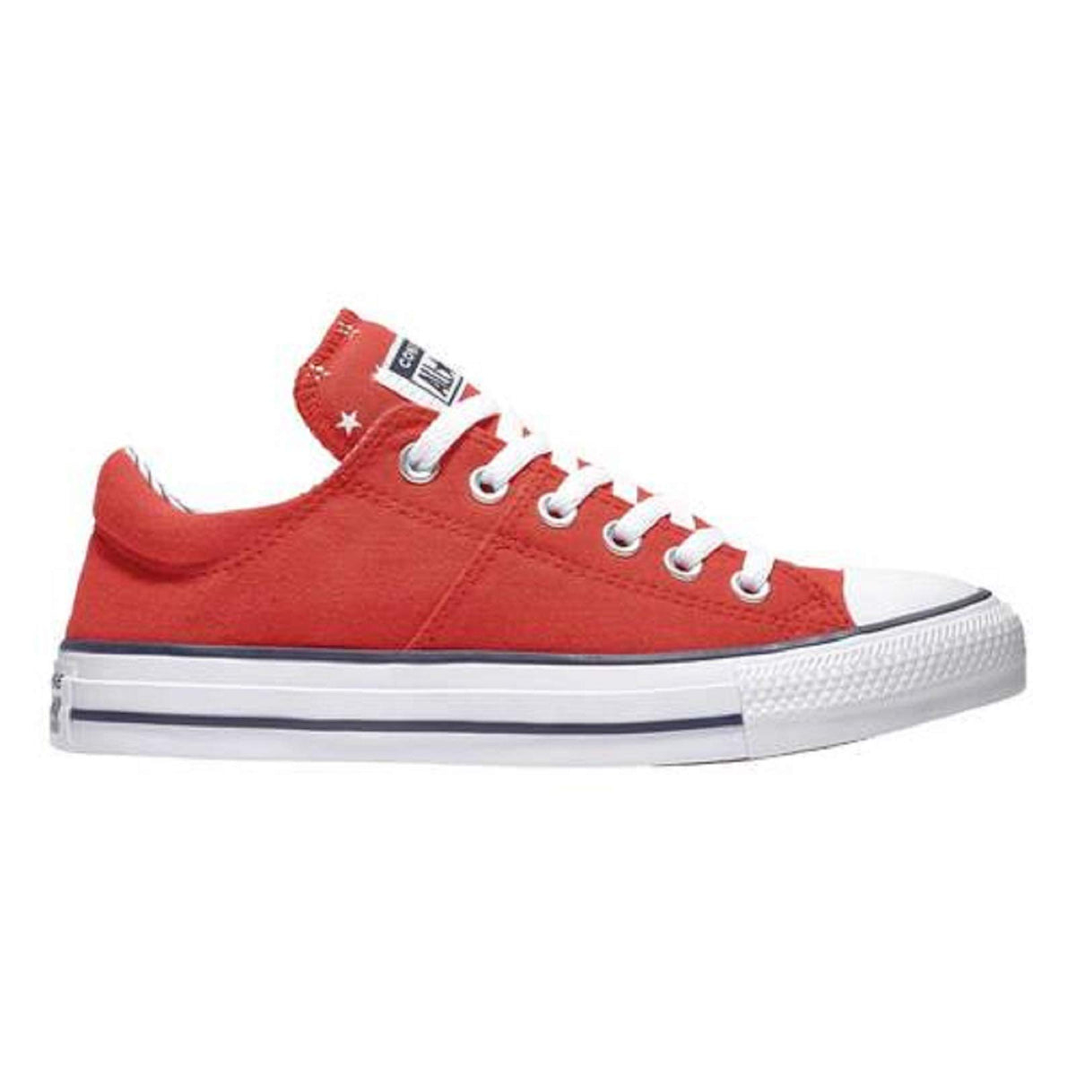 Converse Women's Chuck Taylor All Star Madison Low Top Sneakers (Red/White/Bl) - Size 8.0 M