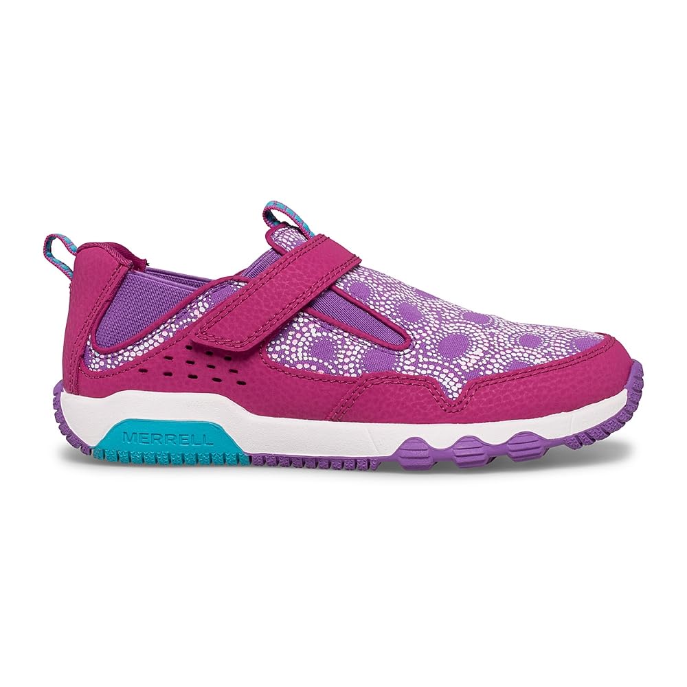 Merrell Free Roam Moc Chroma Sneaker, Fuchsia, 1 US Unisex Big Kid