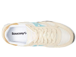 Saucony® Originals Shadow Original Summer Shoes for Women – Rubber Tread Pattern – TPU Heel – Lace-up Closure Tan/Turquoise 12 B - Medium
