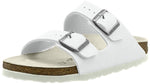 Birkenstock womens Arizona Reg 10-10.5 White