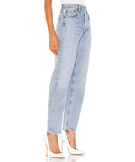 AGOLDE Women's 90s Mid Rise Straight Jeans, Snapshot, Blue, 24
