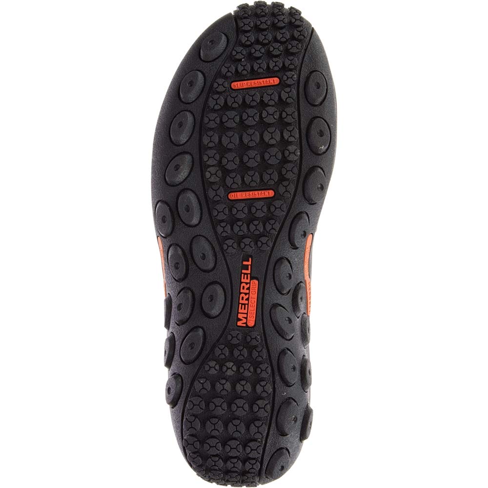 Merrell Men's Alloy Toe Jungle Moc at-Black 9.5 Gunsmoke