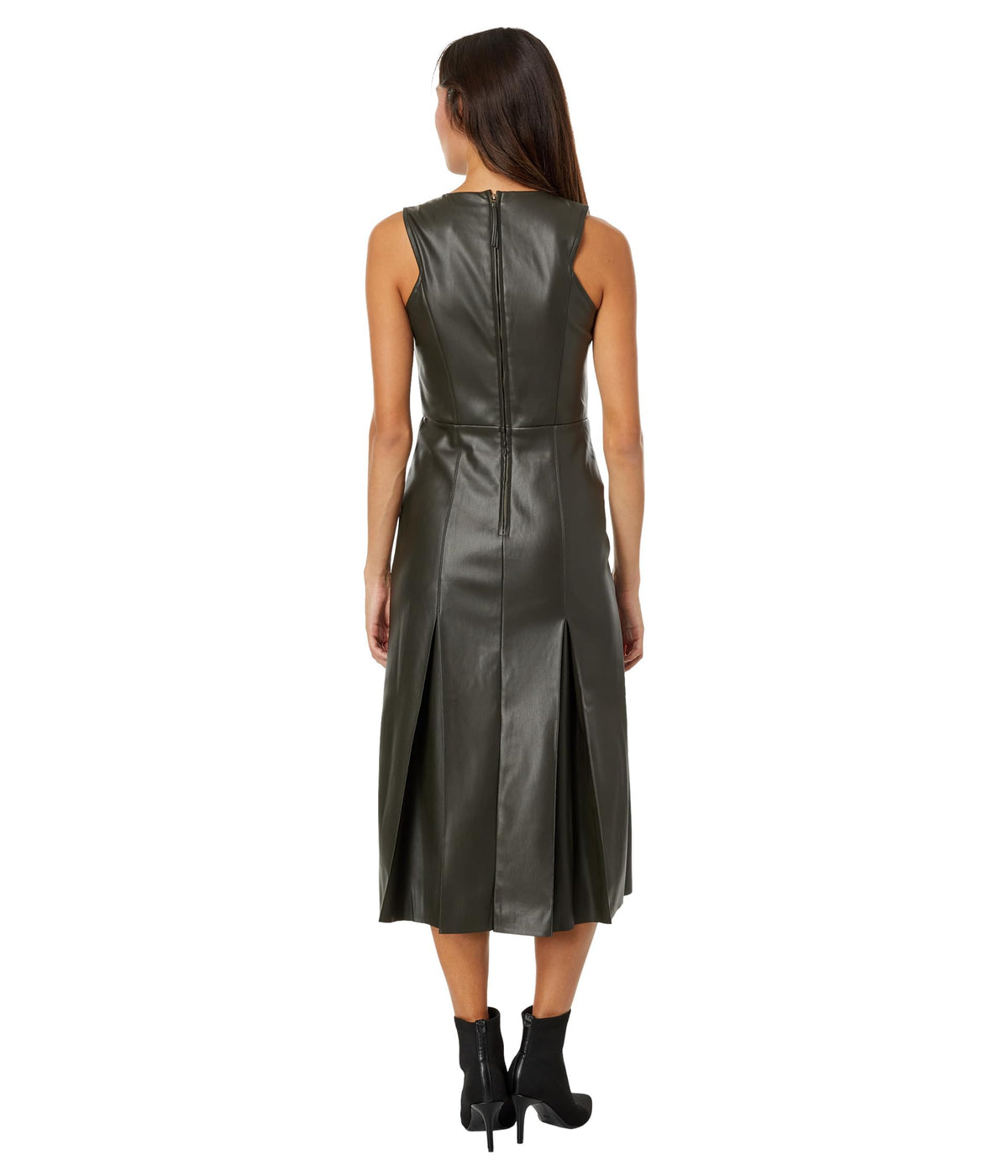 En Saison Layne Midi Dress Olive XS