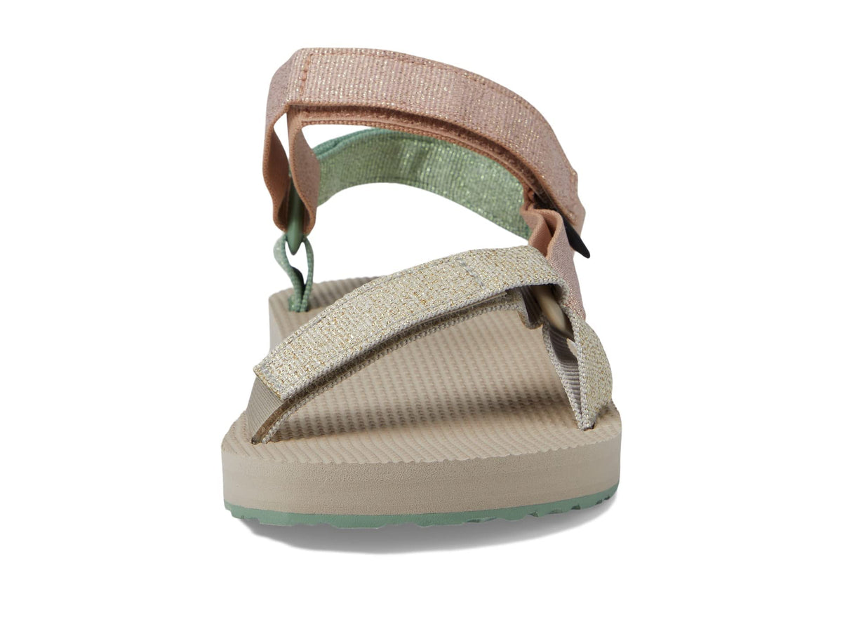 Teva Girl's Original Universal Metallic Sandal 1 Little Kid Metallic Clay Multi