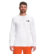 THE NORTH FACE Box NSE Long Sleeve Tee TNF White/TNF Black LG
