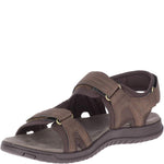 Merrell Men's VERON Convertible Sandal, Dark Earth, 13