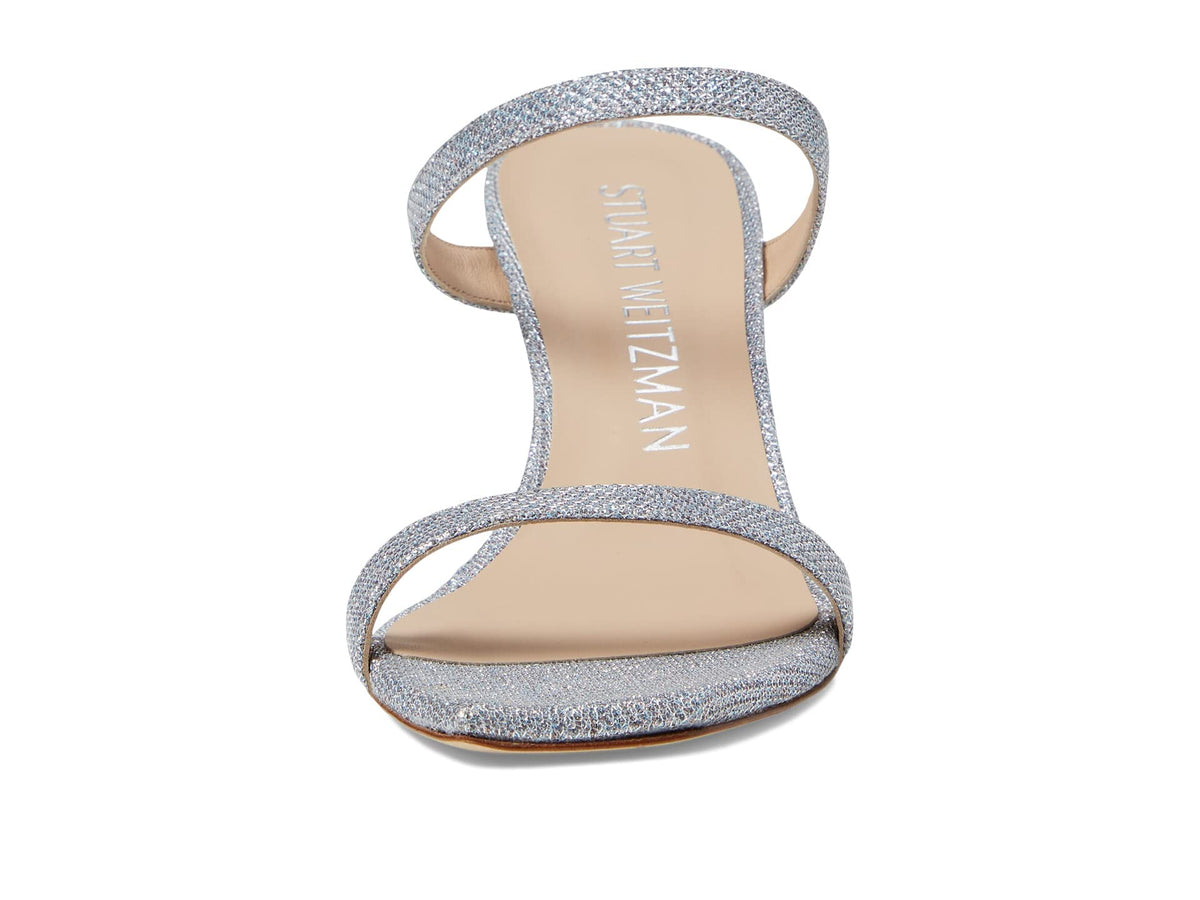 Stuart Weitzman Aleena 75 Silver 8.5 M