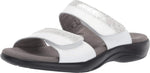 SAS Nudu Adjustable Slide White/Silver 11 (WW) Double Wide
