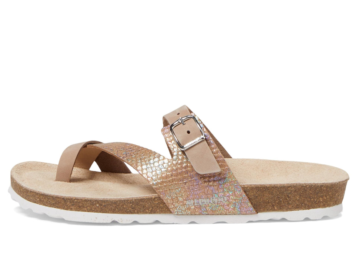 Mephisto Women's Nalia Slide Sandal, Light Taupe, 6