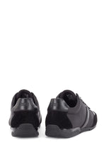 BOSS Men's Saturn_Lowp_mx Low-Top Sneakers, Black, 6