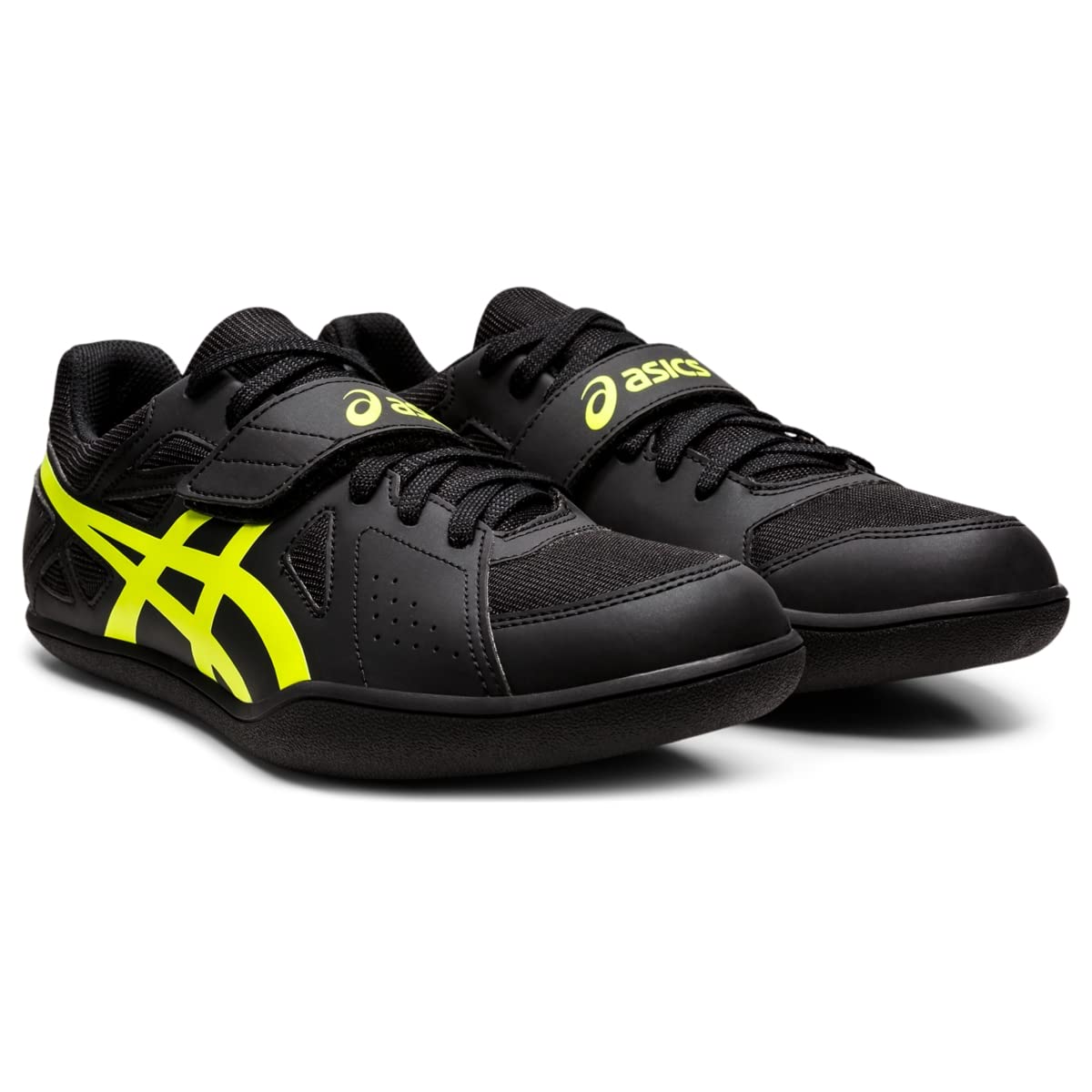 ASICS Men's Hyper Throw 3 Track & Field Shoes, 13, Black/Safety Yellow